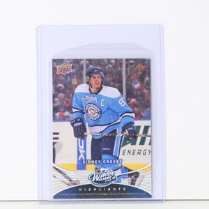Superstar Sidney Crosby Winter Classic Jumbo Upper Deck Hockey Cards 2008/09